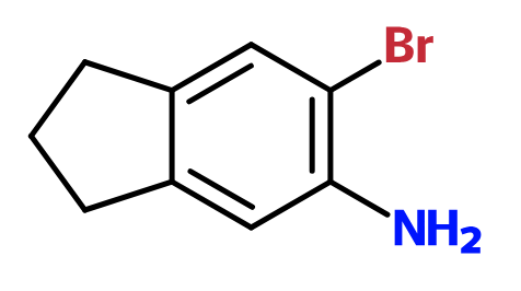 (image for) MCYB5232 6-Bromo-2,3-dihydro-1H-inden-5-amine